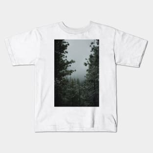 Backwoods Winter Kids T-Shirt